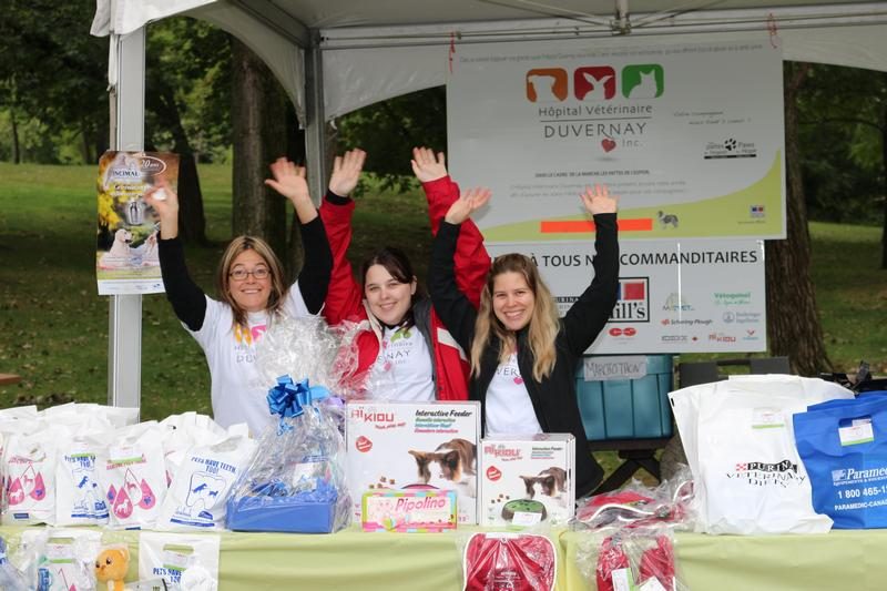 L'équipe de HVD au March-o-thon « Les Pattes de l'Espoir »