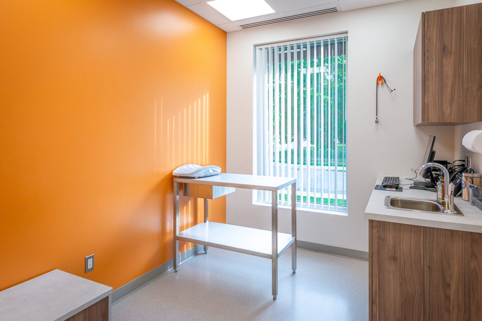 Salle d’examen — Hôpital Vétérinaire Duvernay