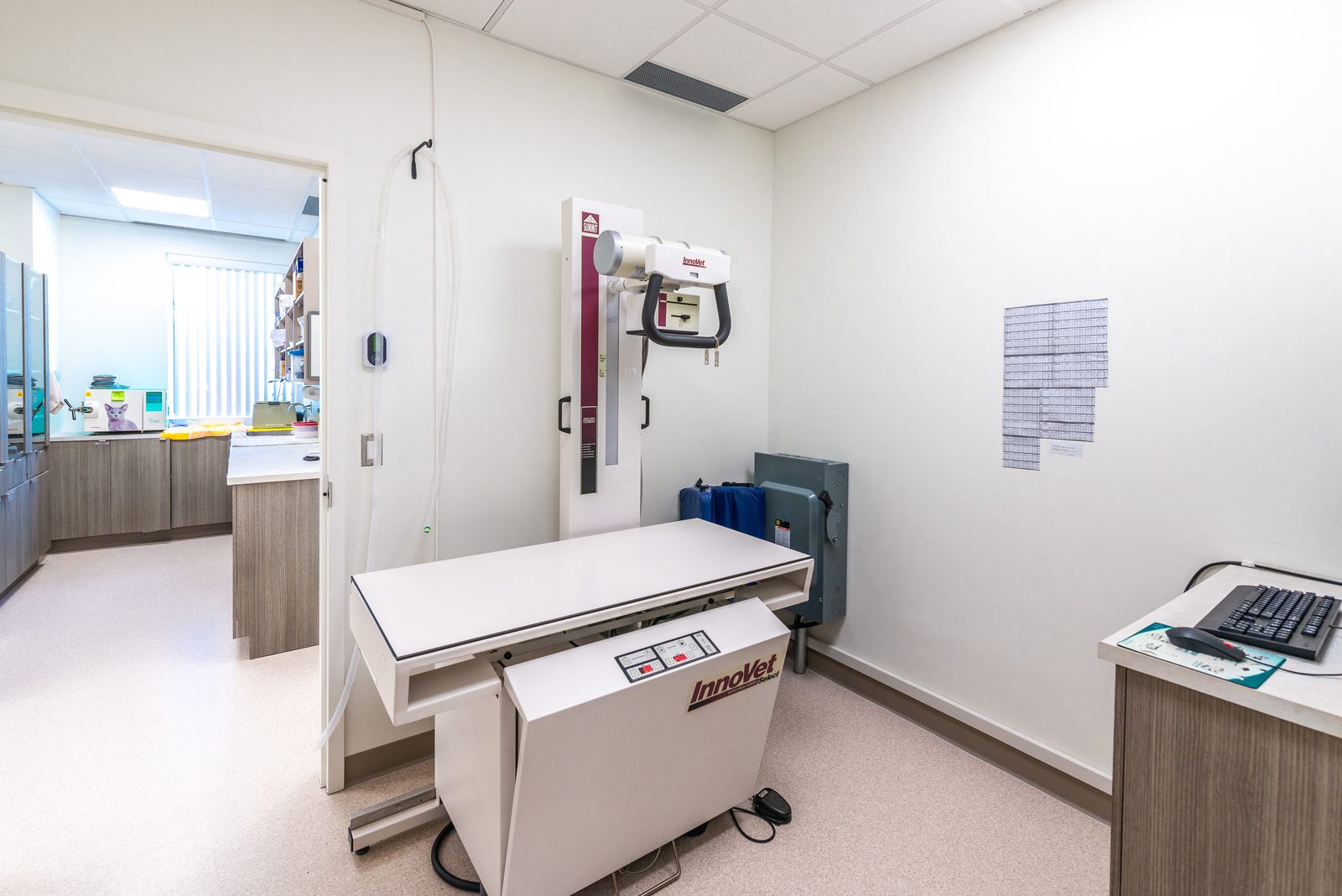 Radiologie — Hôpital Vétérinaire Duvernay